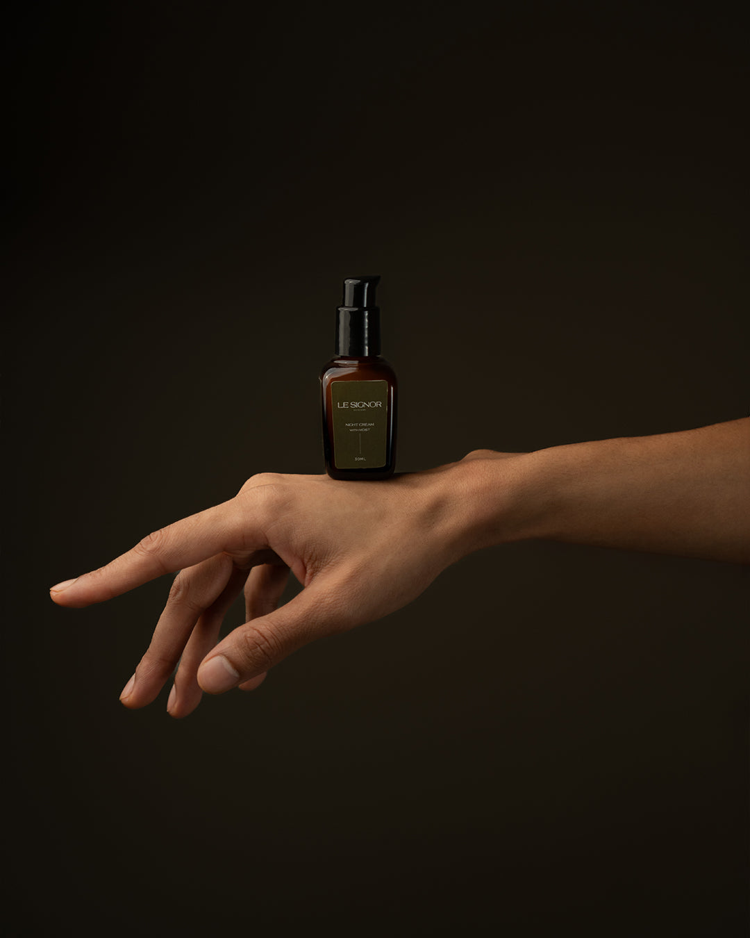 Night Cream with anti aging serum