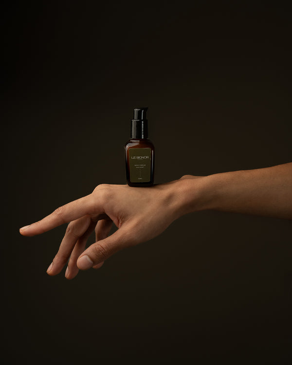 Night Cream with anti aging serum