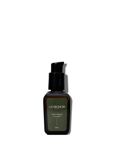 Night Cream with anti aging serum