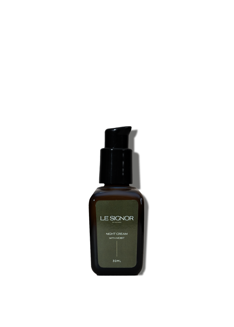 Night Cream with anti aging serum