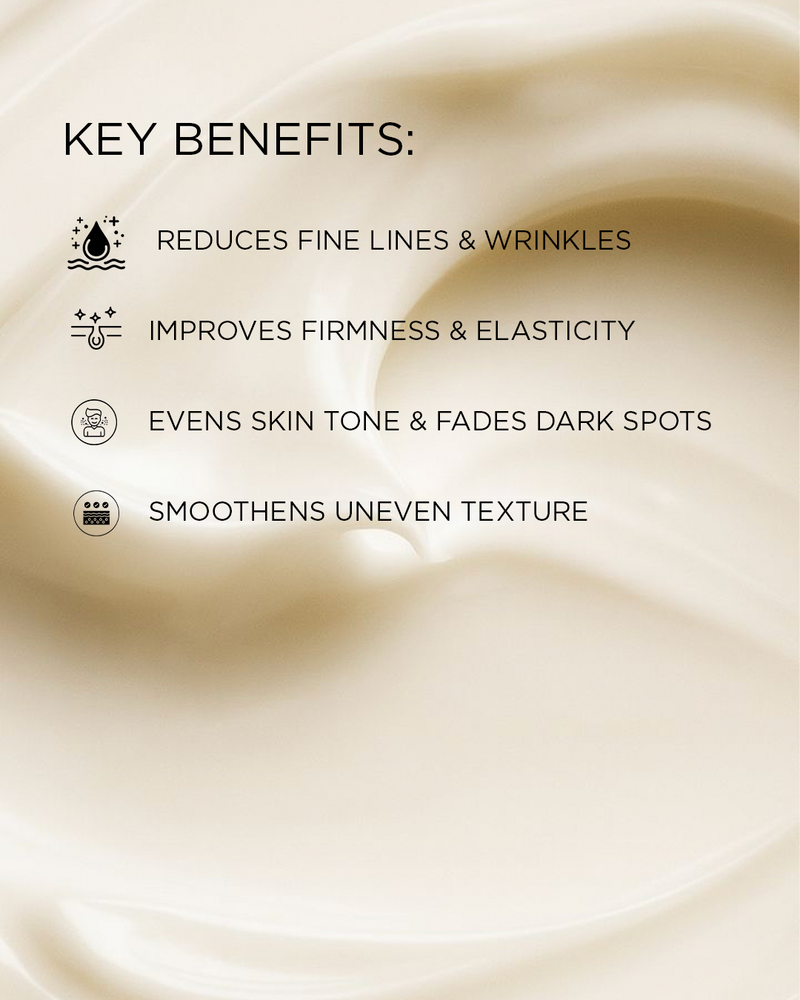 Night Cream with anti aging serum